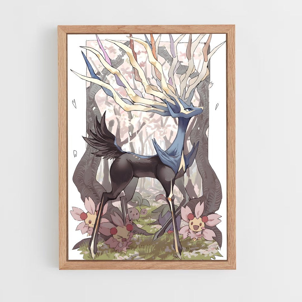 ap-xerneas-9 cadre Bois clair