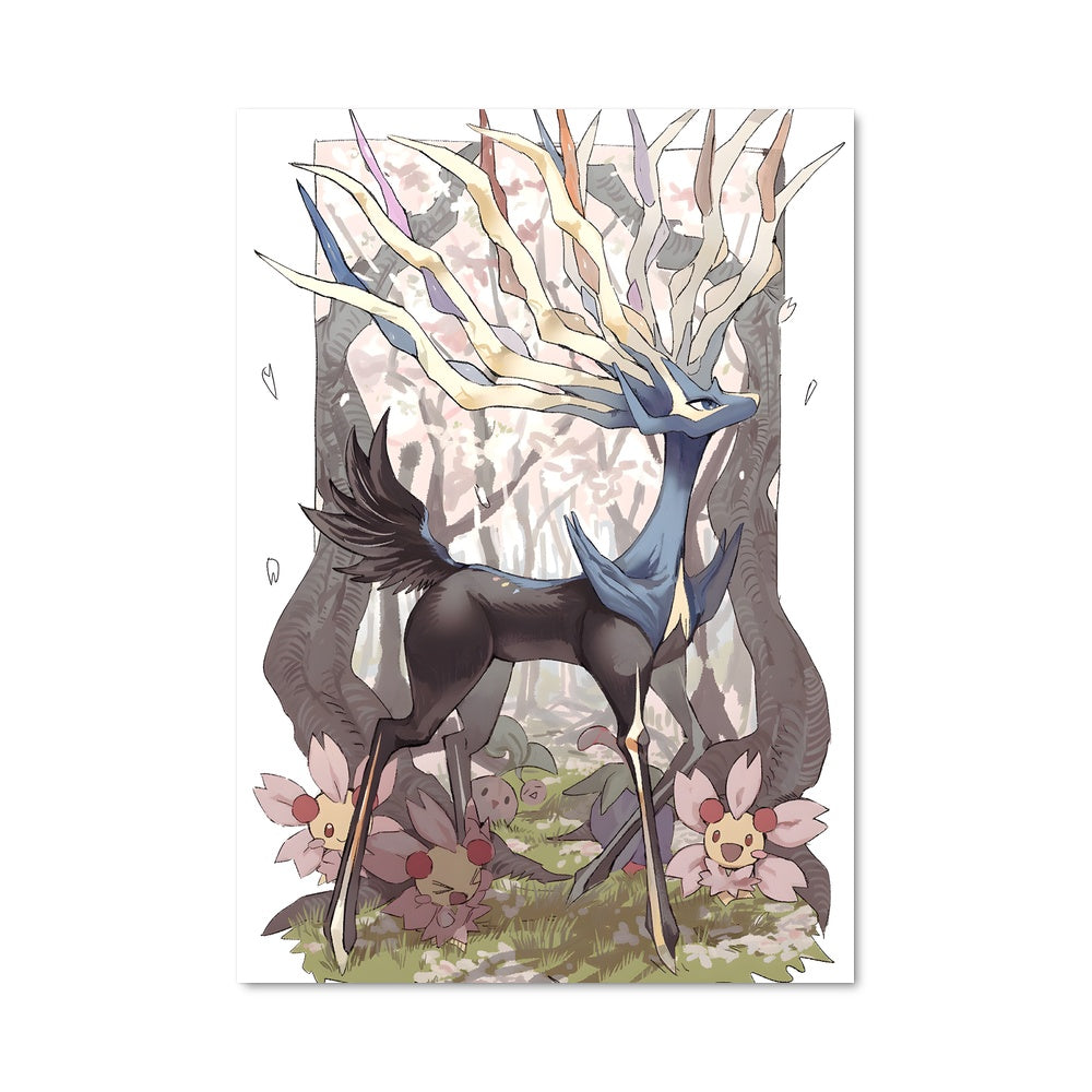 Poster Oiseau Éthéré