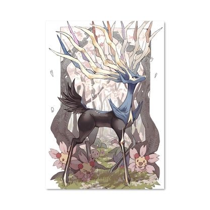 Poster Oiseau Éthéré