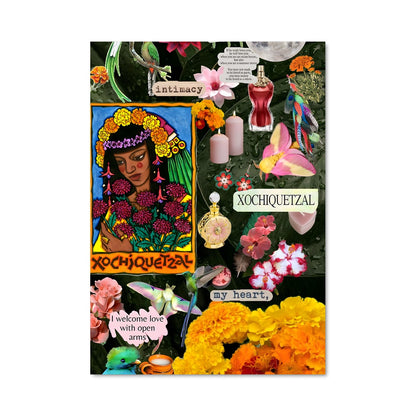 Poster Fleur de Xochiquetzal