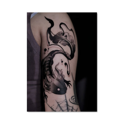 Poster Femme Poisson