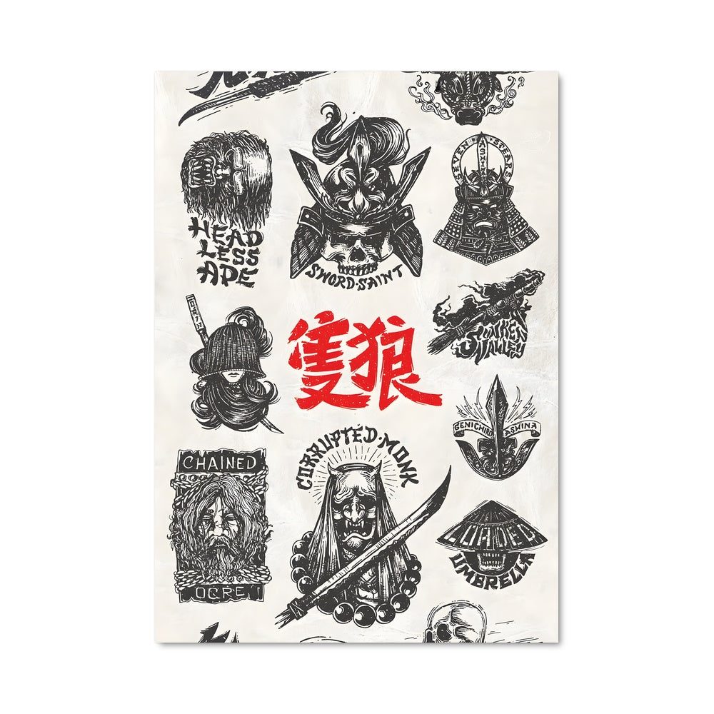 Poster Esprit Yakuza
