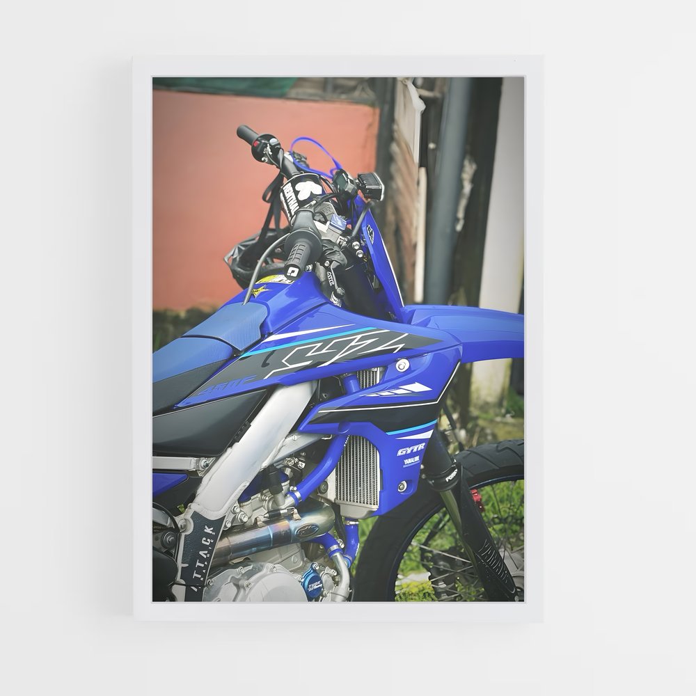 ap-yamaha yz250f-3 cadre Blanc