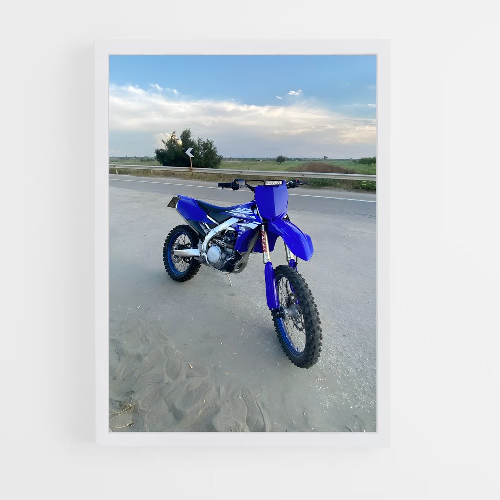 ap-yamaha yz450f-1 cadre Blanc