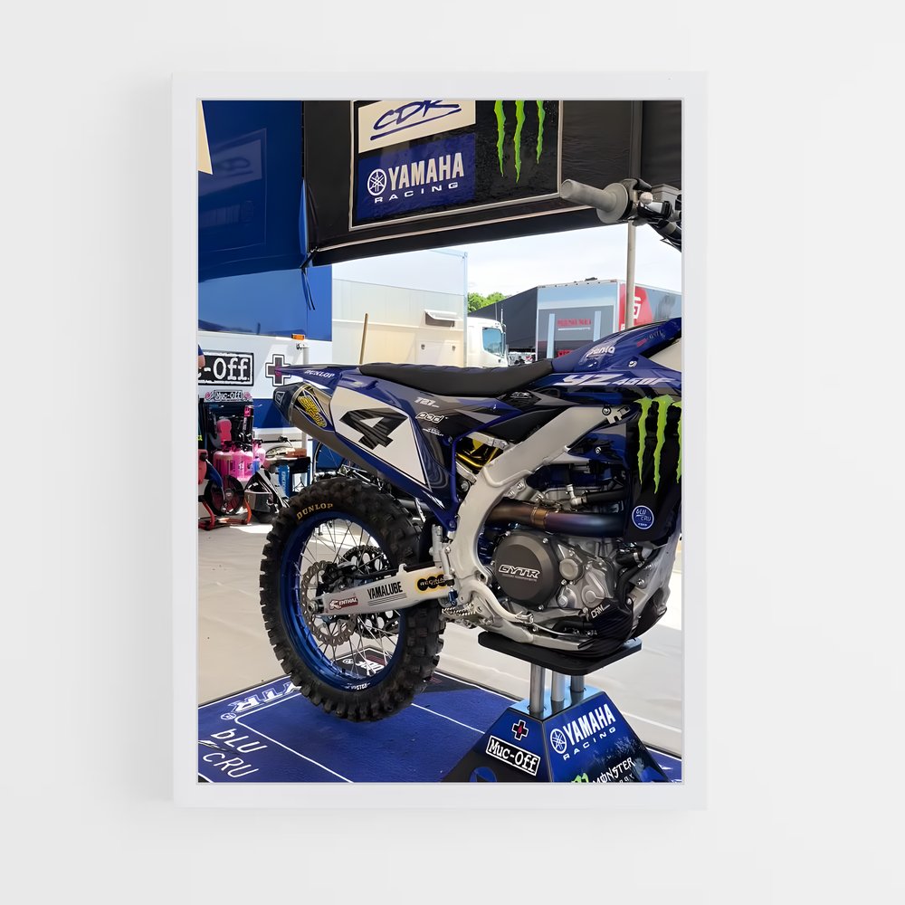 ap-yamaha yz450f-2 cadre Blanc