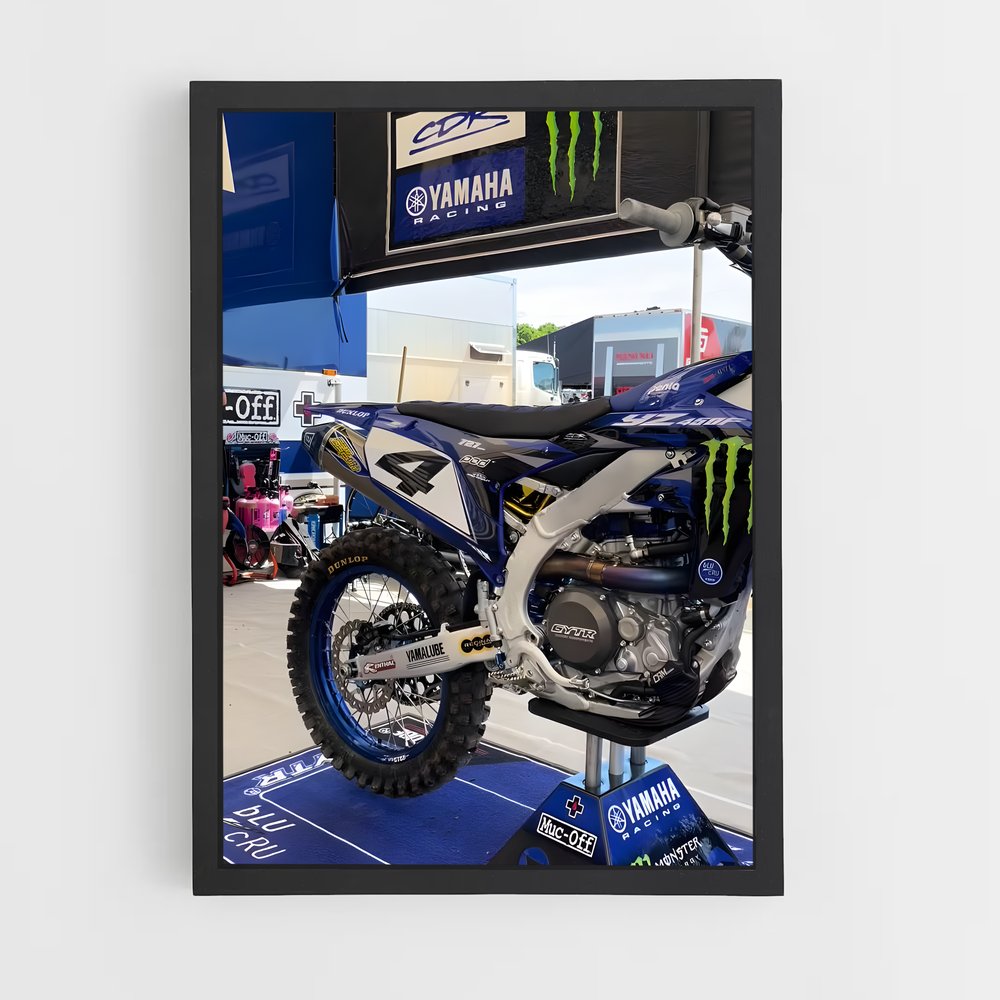 ap-yamaha yz450f-2 cadre Noir