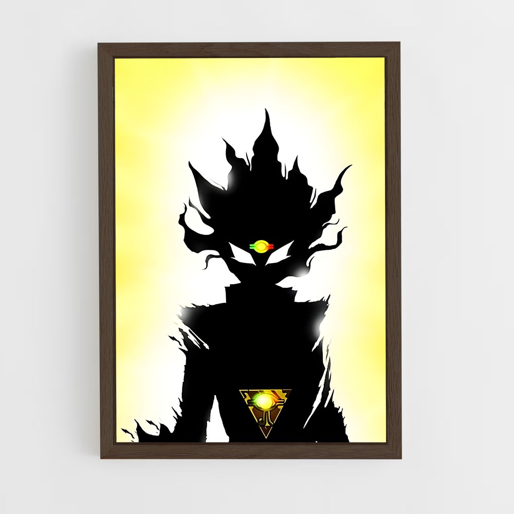 ap-yami yugi-3 cadre Bois foncé