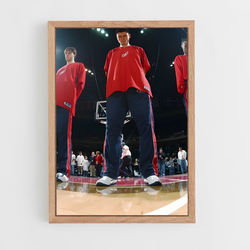 ap-yao ming-3 cadre Bois clair