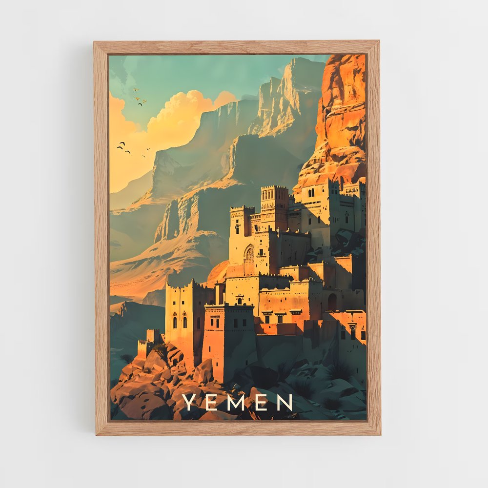 ap-yemen-10 cadre Bois clair