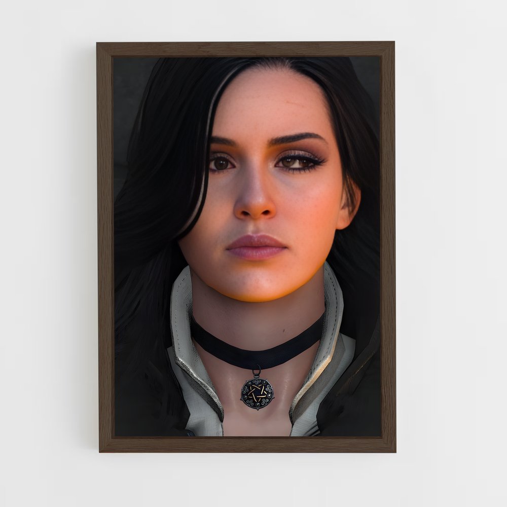 ap-yennefer of vengerberg-11 cadre Bois foncé