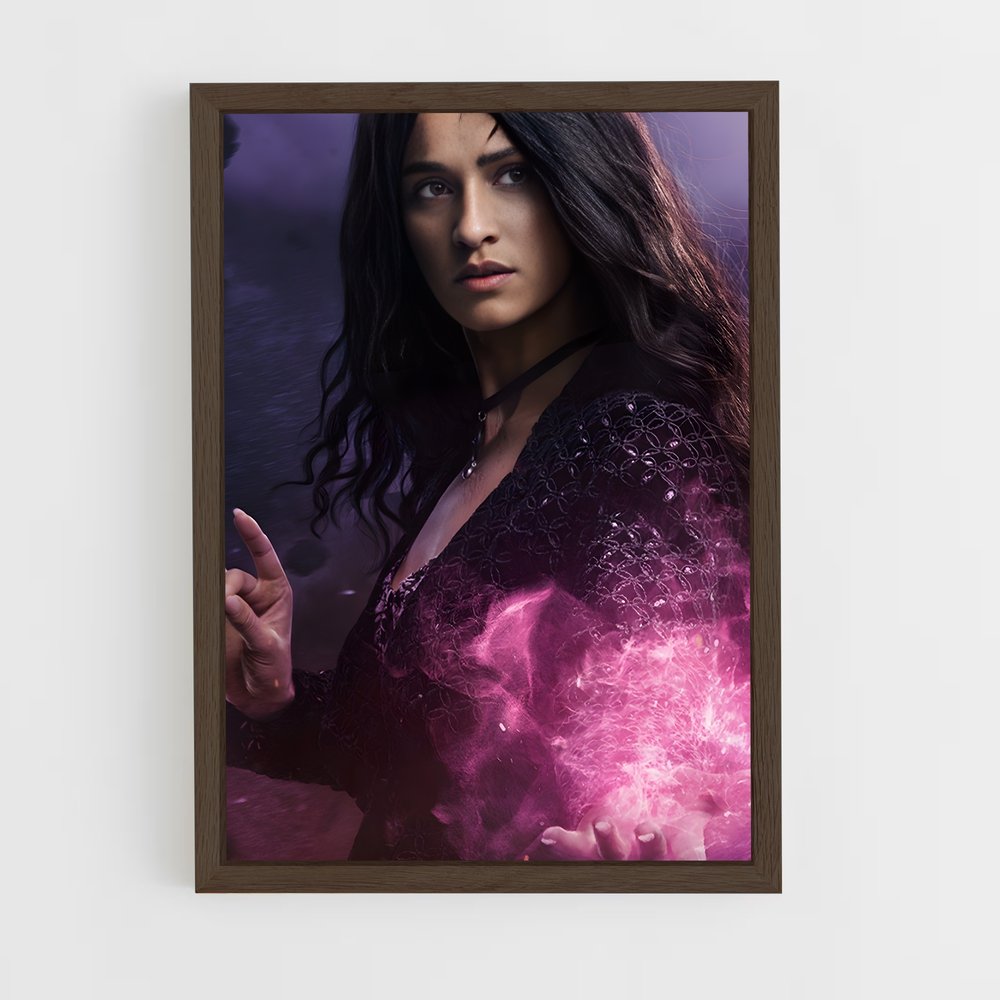 ap-yennefer of vengerberg-7 cadre Bois foncé