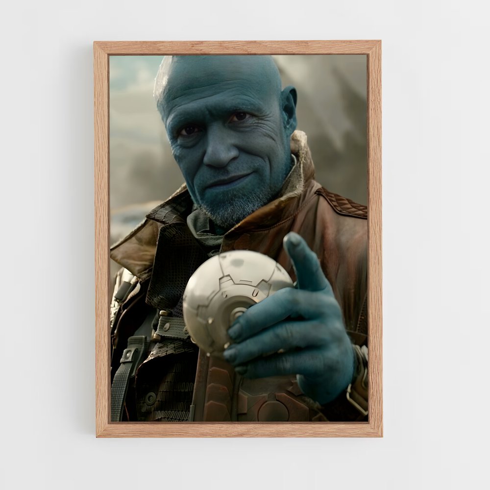 ap-yondu guardians-2 cadre Bois clair
