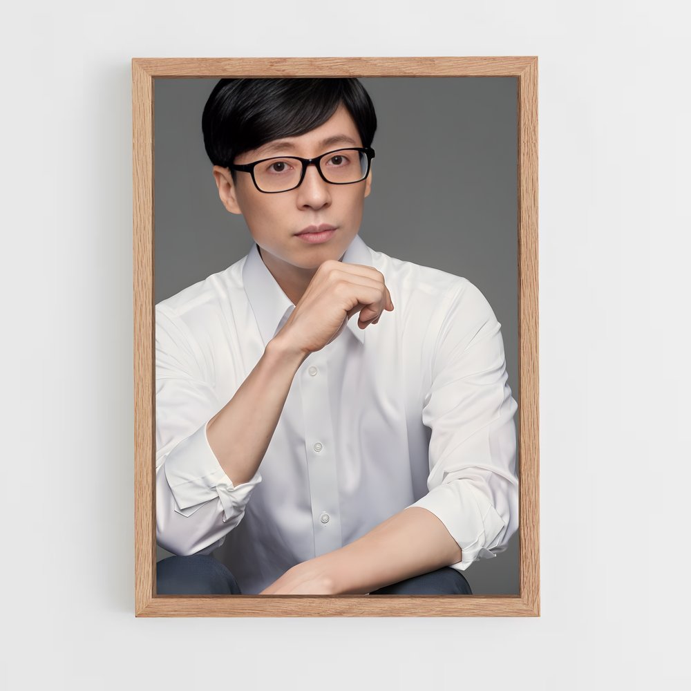 ap-yoo jae-suk-1 cadre Bois clair