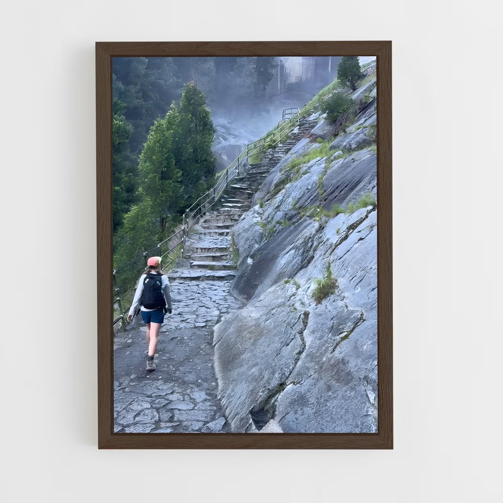 ap-yosemite climbing california-3 cadre Bois foncé