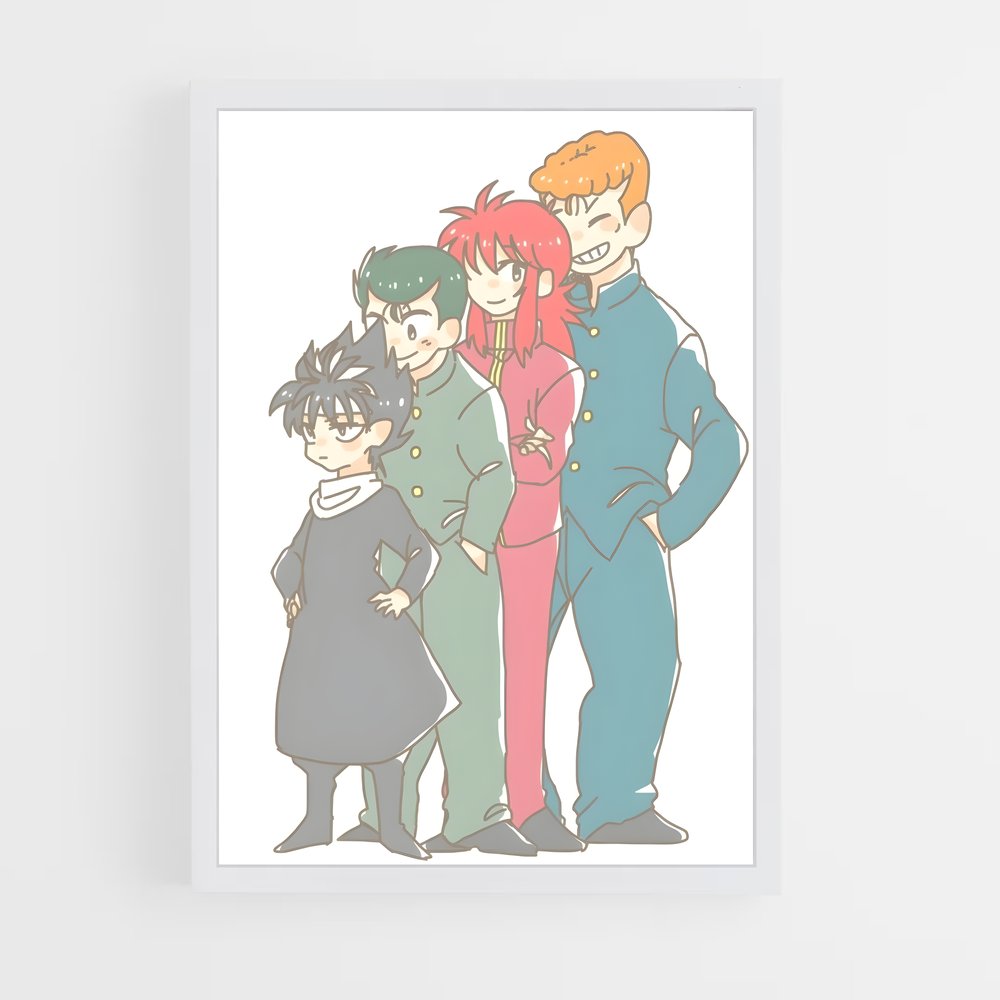 ap-yu yu hakusho-3 cadre Blanc
