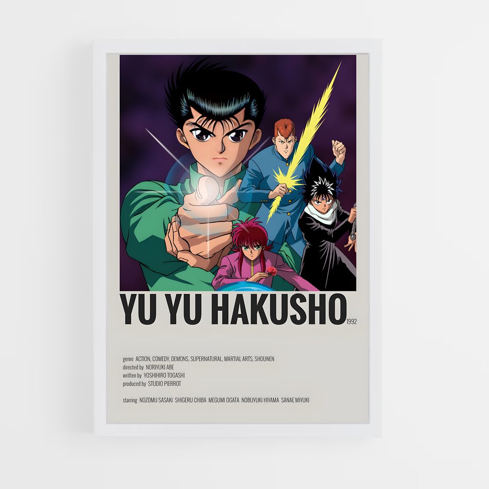 ap-yu yu hakusho-6 cadre Blanc