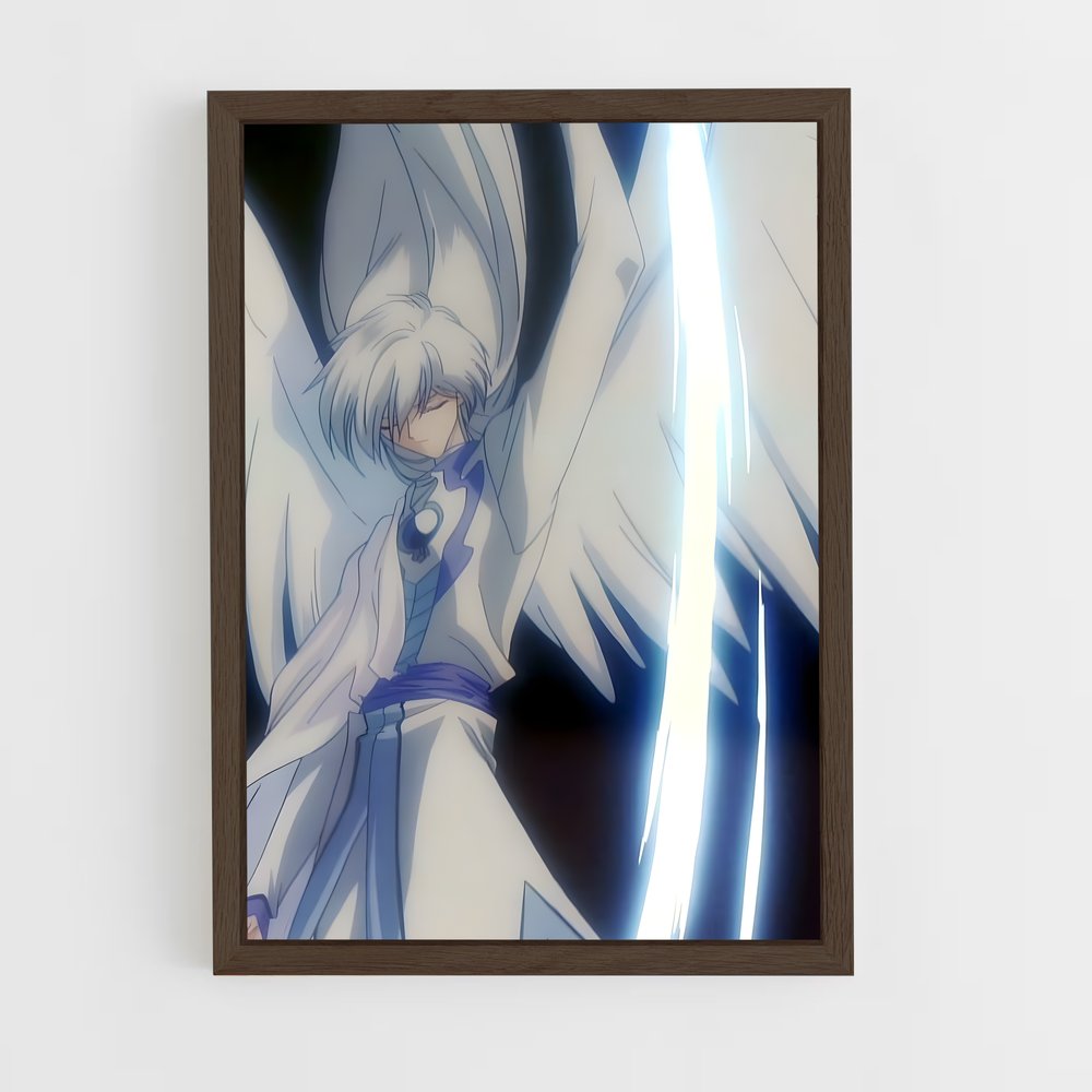 ap-yue-8 cadre Bois foncé