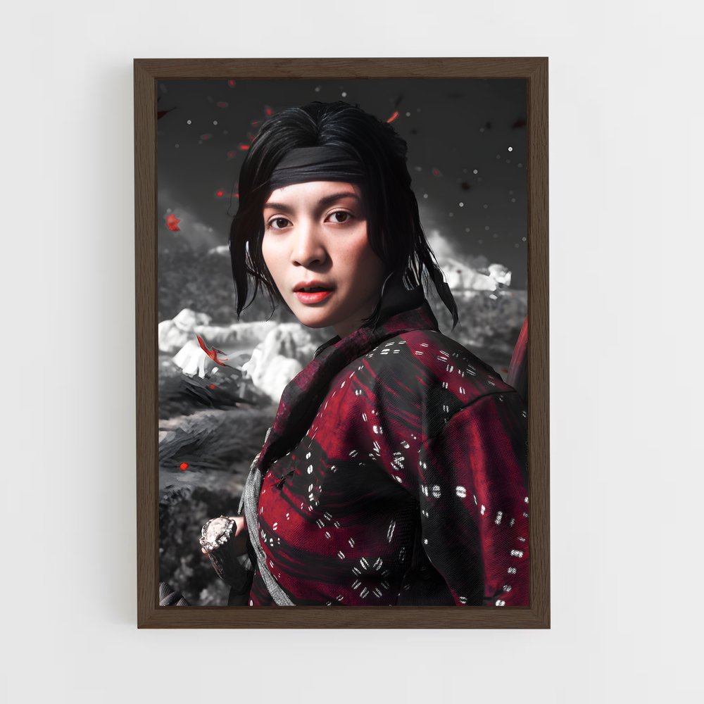 ap-yuna tsushima-4 cadre Bois foncé