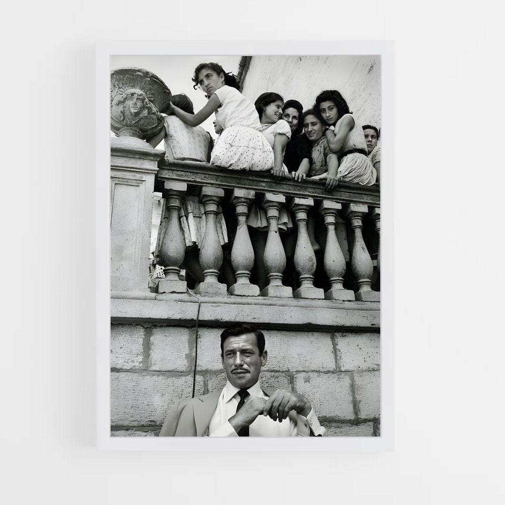 ap-yves montand-1 cadre Blanc