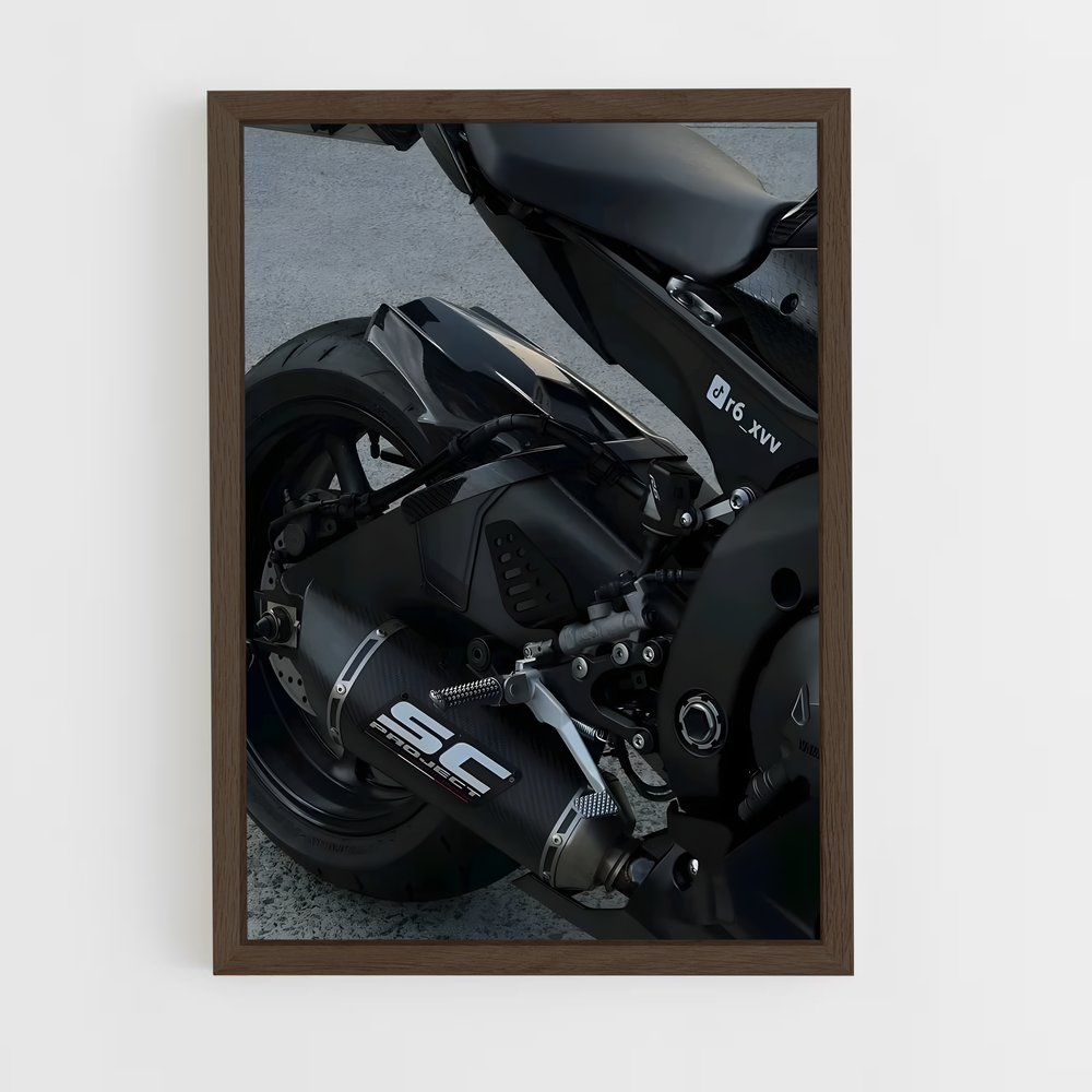 ap-yzf-r6-2 cadre Bois foncé