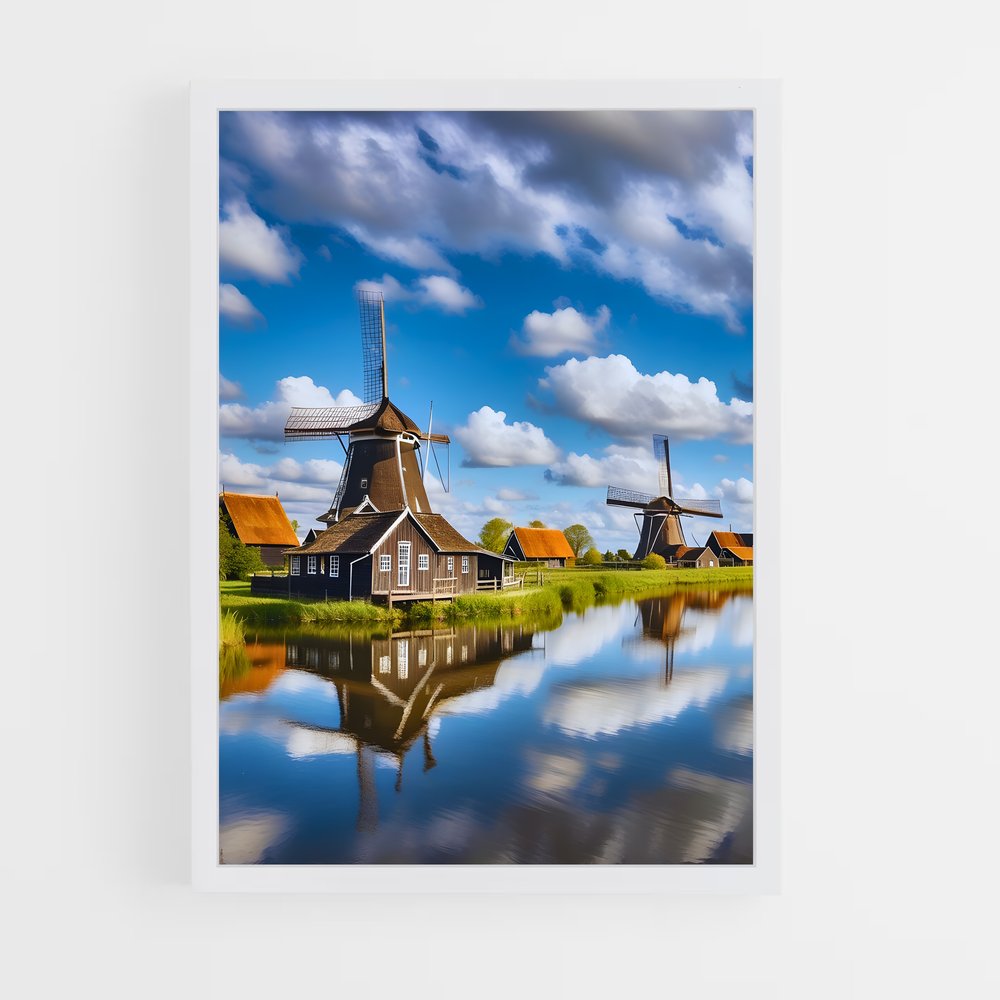 ap-zaanse schans-1 cadre Blanc