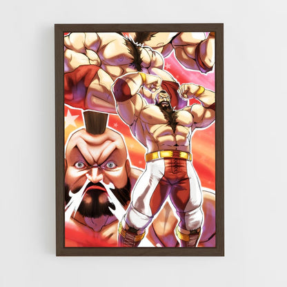 ap-zangief-1 cadre Bois foncé