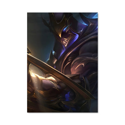 Poster League of Legends: Zed en Action