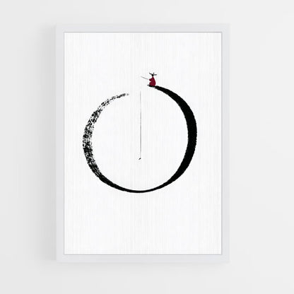 ap-zen circle enso-1 cadre Blanc
