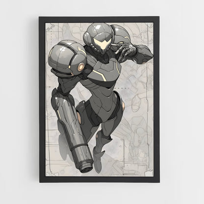 ap-zero suit samus-3 cadre Noir
