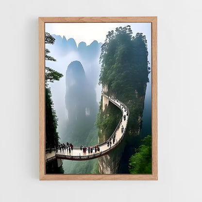 ap-zhangjiajie-1 cadre Bois clair