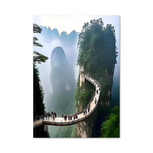 Poster Pont de Zhangjiajie