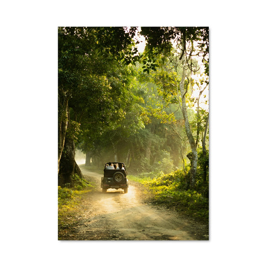 Poster Safari à l'Aventure