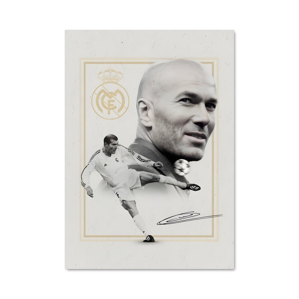 Poster Zidane, L'Artiste du Ballon