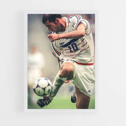 ap-zinedine zidane-2 cadre Blanc