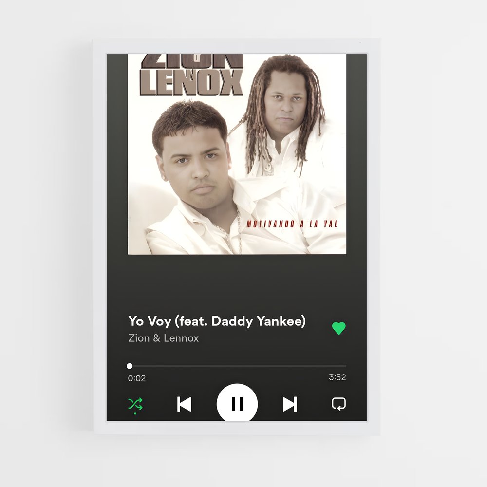 ap-zion and lennox-2 cadre Blanc