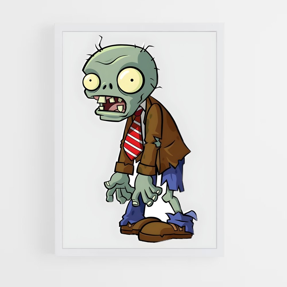 ap-zombie pvz-1 cadre Blanc