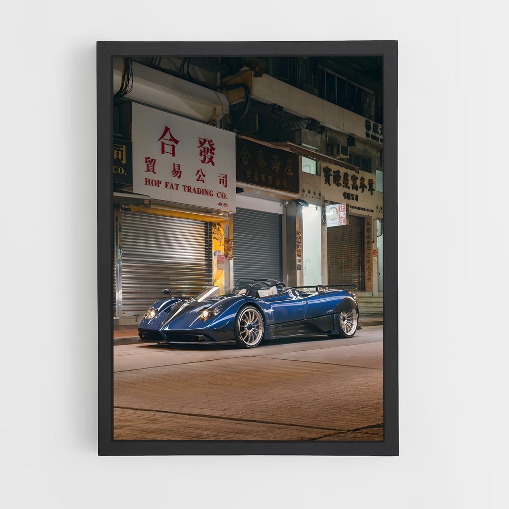 ap-zonda hp barchetta-12 cadre Noir