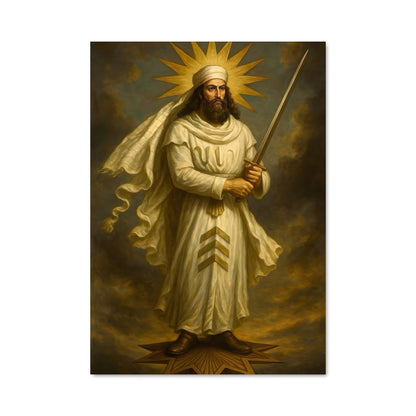 Poster Jésus Guerrier