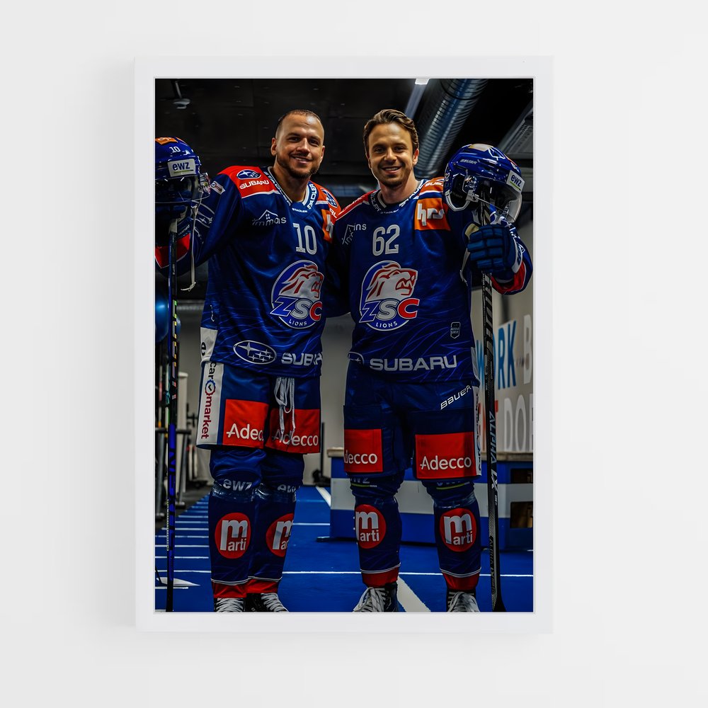 ap-zsc lions zurich switzerland-1 cadre Blanc
