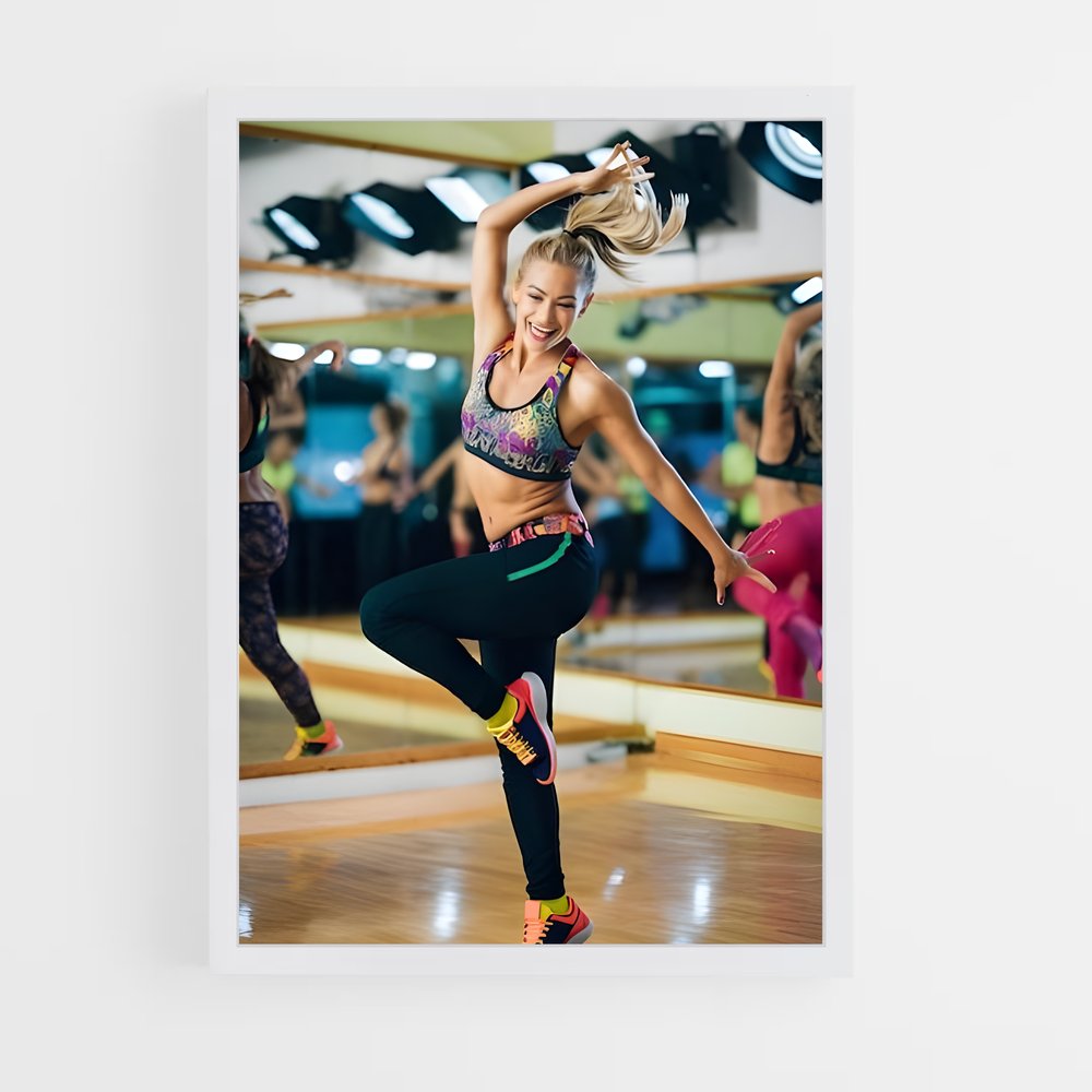 ap-zumba-4 cadre Blanc