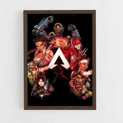 apex-3 cadre Bois foncé