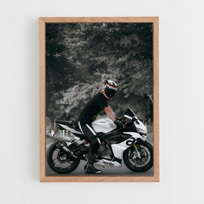 aprilia-9 cadre Bois clair