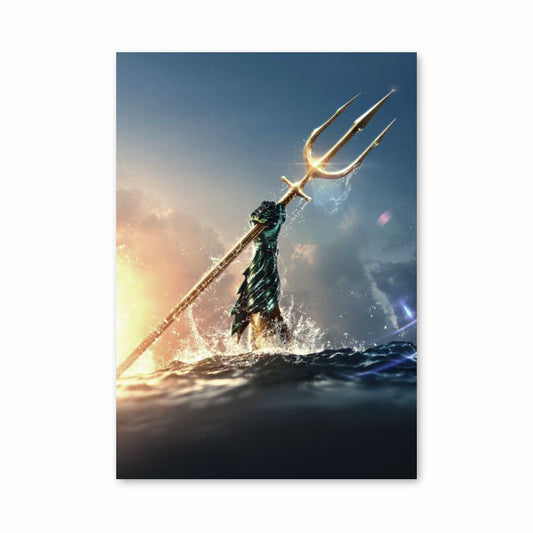 Poster Aquaman Tridente