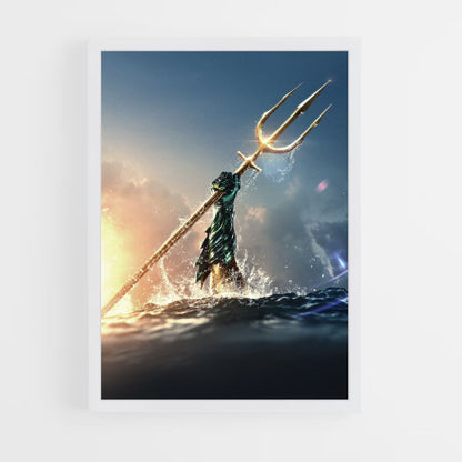 Poster Aquaman Tridente