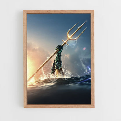 Poster Aquaman Tridente