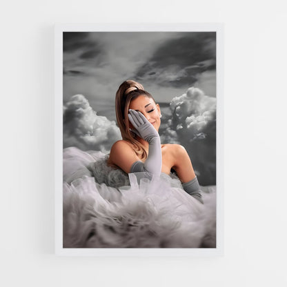 ariana-grande-6 cadre Blanc