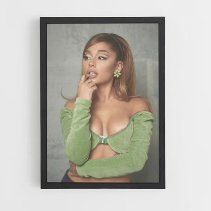 Poster Ariana Grande Verde