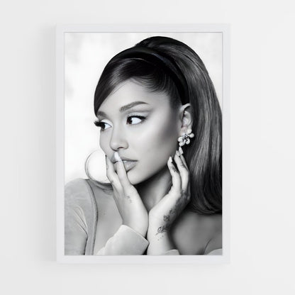 ariana-grande-8 cadre Blanc