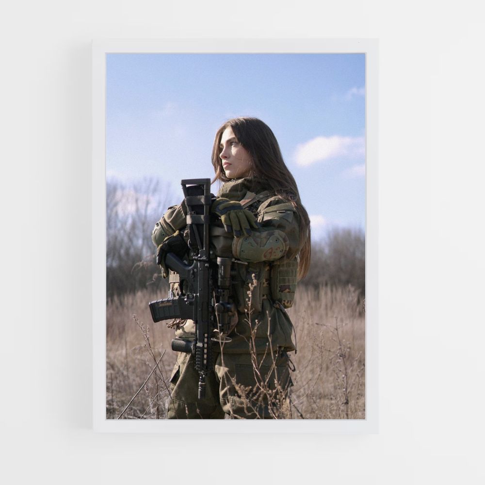 Poster di donna militare