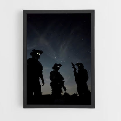 army-8 cadre Noir